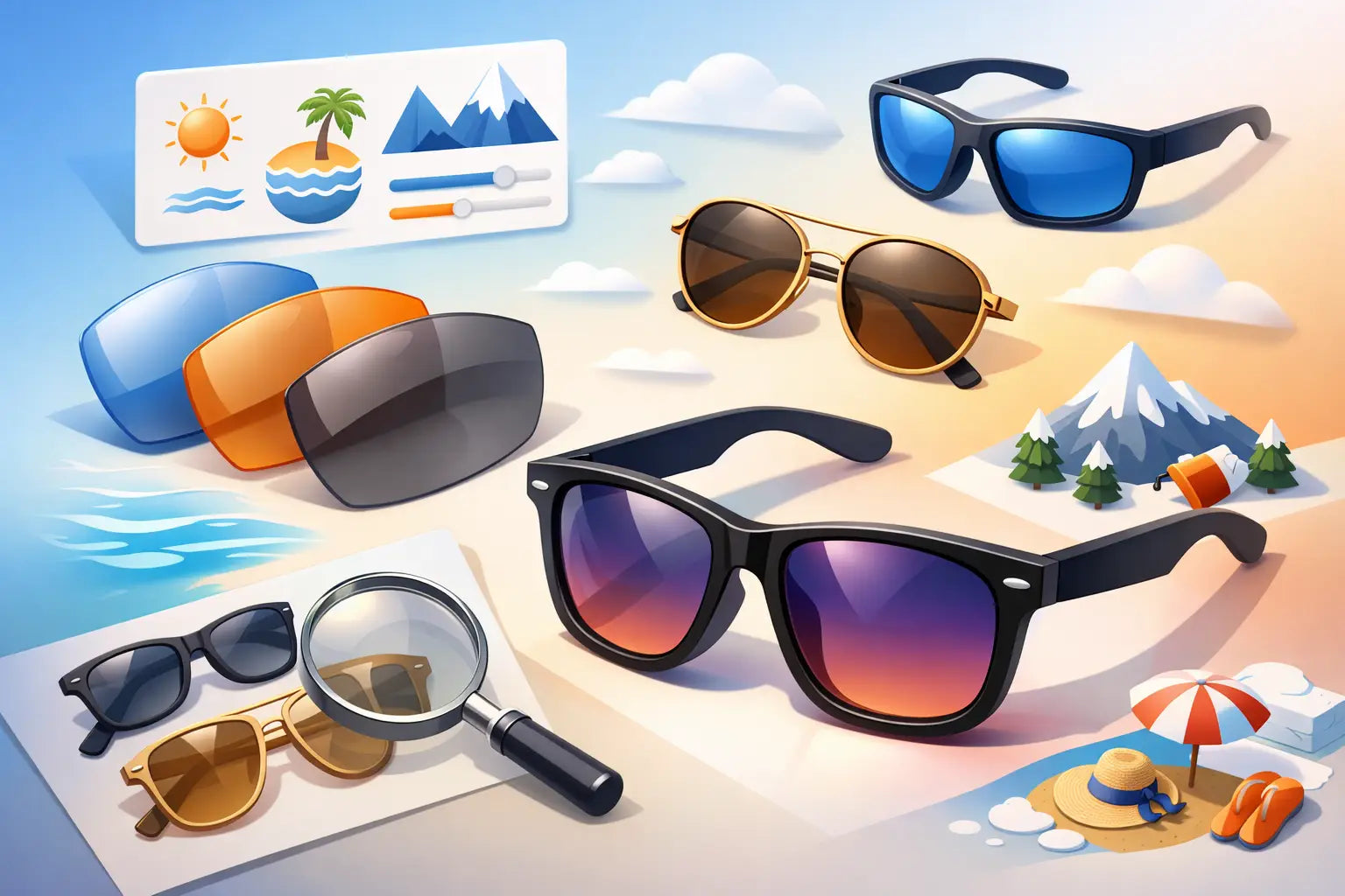 Ръководство за избор на слънчеви очила