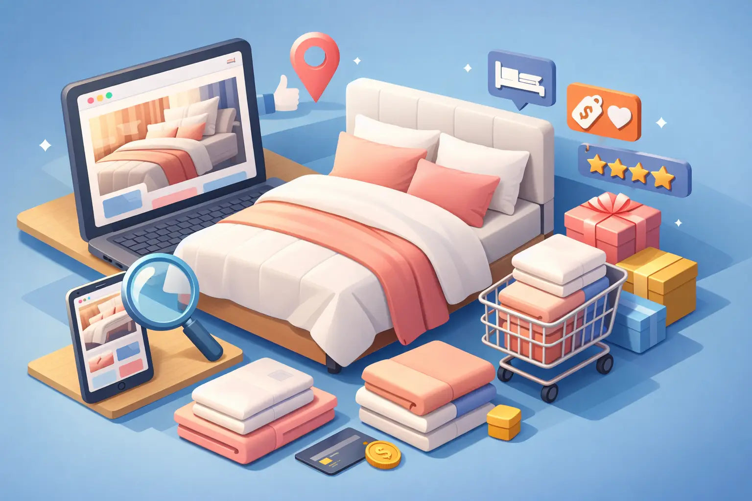 Affordable Queen Bedding Set Online: Как да изберете