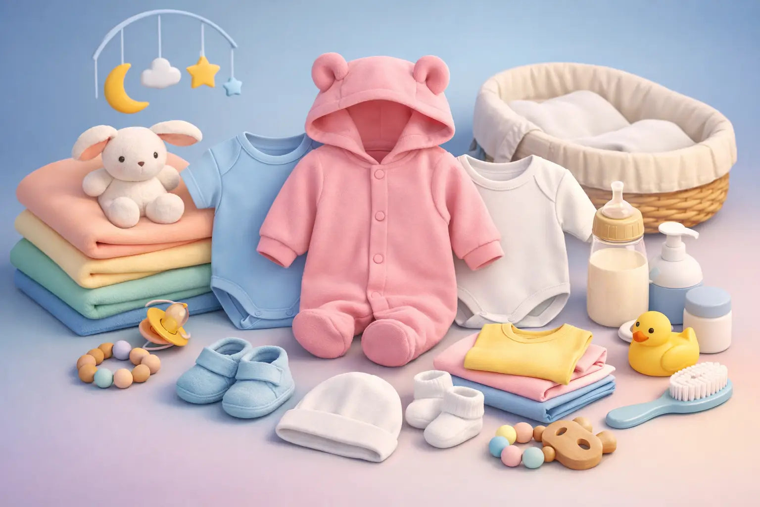 Какви дрехи трябват на новородено бебе