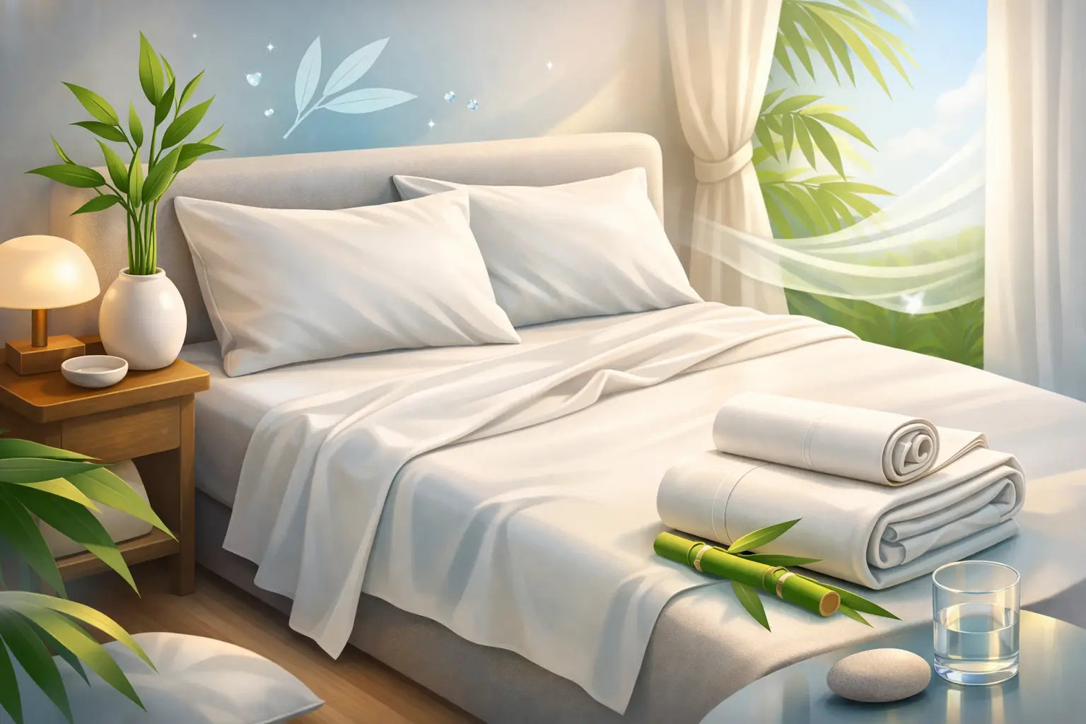 Review на cooling bamboo sheet set