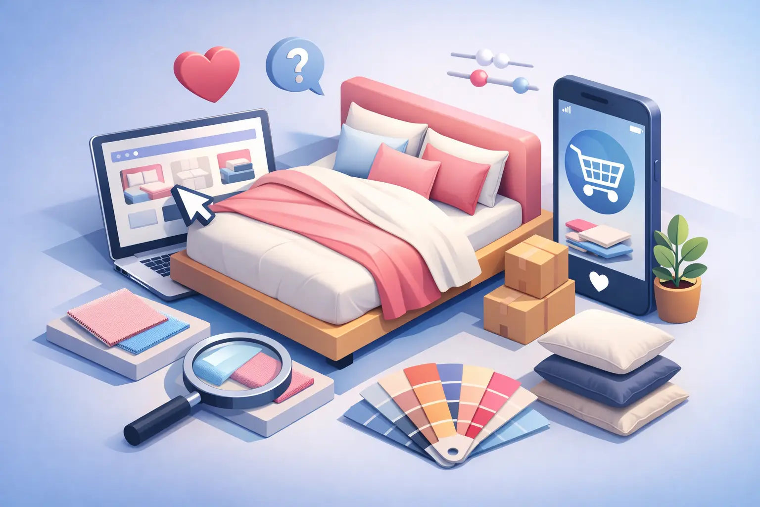 Спално бельо онлайн - как да изберете лесно