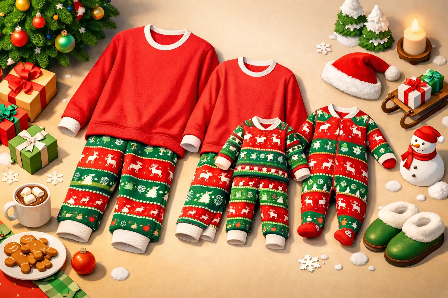 Matching Family Pajamas for Holidays Guide
