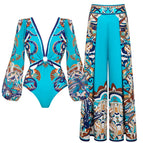Swimsuit and Pants / L