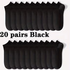 20pairs Black / One Size