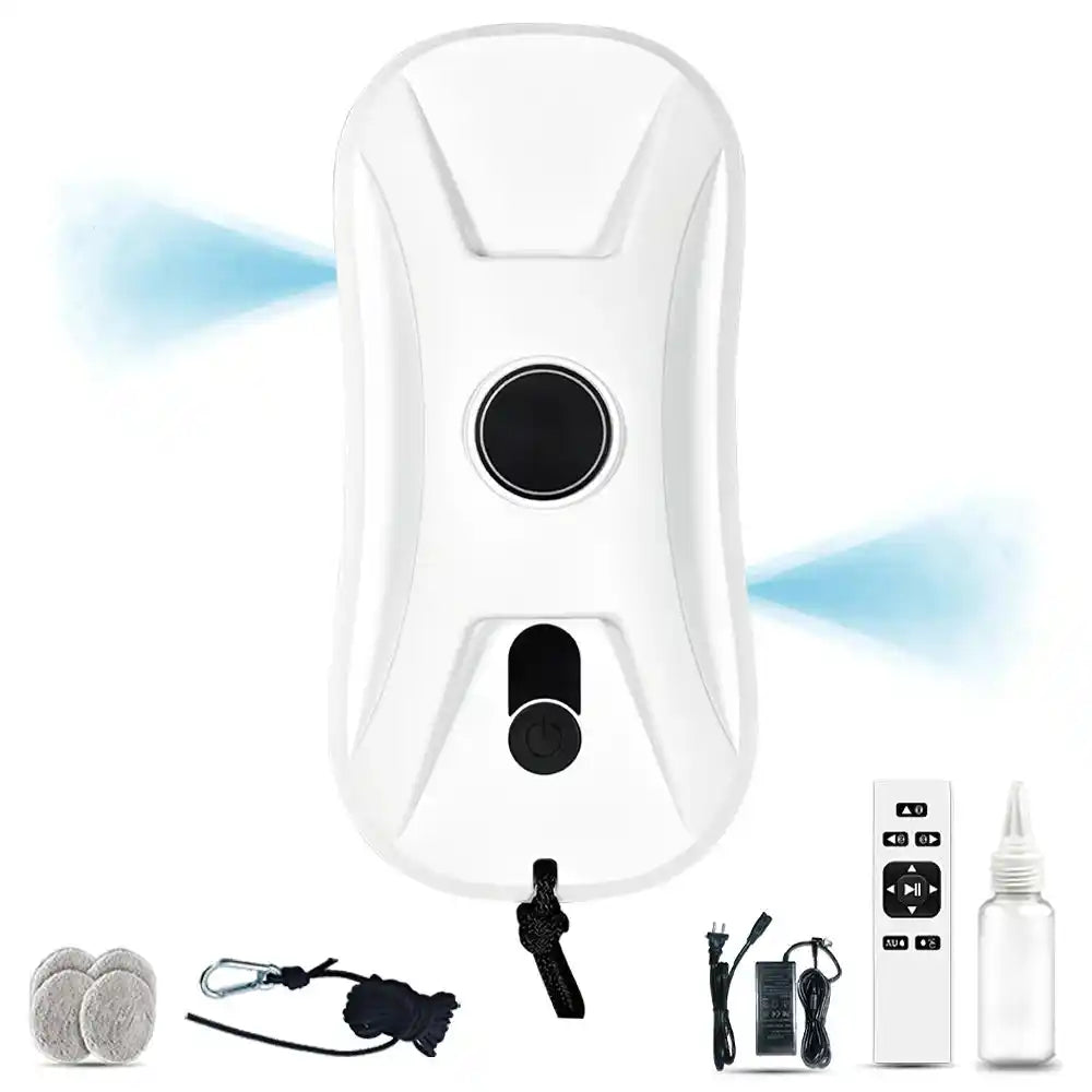 5600PA Ултратънка робот прахосмукачка за почистване на прозорци Роботизиран прозорец Електрическо стъкло Автоматично пръскане с вода Дистанционно управление за дома