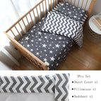 3Pcs Flat Wh Star