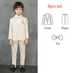 Beige 3pcsD / 9-10Y 150