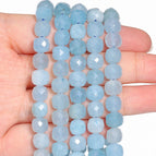 aquamarine / 7-8mm about 45pcs