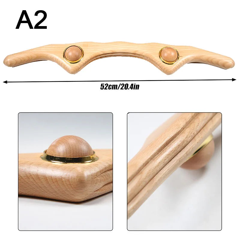 Инструменти за дървесна терапия за оформяне на тялото, дървени инструменти за масаж, лимфен дренажен масажор, инструменти за оформяне на тялото, дървени инструменти за гуа ша