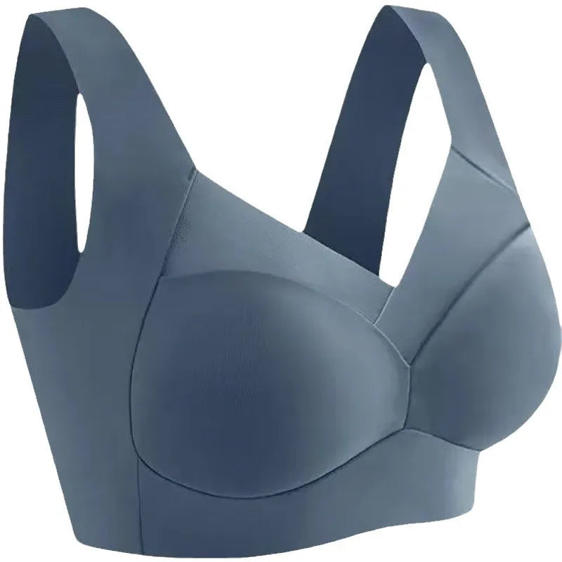 2 бр. Дамски сутиени, големи размери, безшевен сутиен, без гръб, дамски мрежести сутиени, дамски спортни сутиени против увисване, размер L-6XL