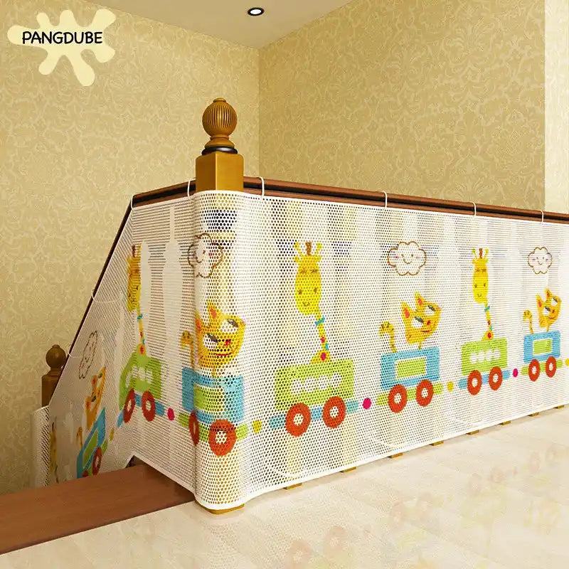 2 м, 3 м, 4,5 м предпазна мрежа за стълби, удебелена фина мрежа за балкон, предпазна мрежа за стълби, защита на деца, предпазна порта за бебета