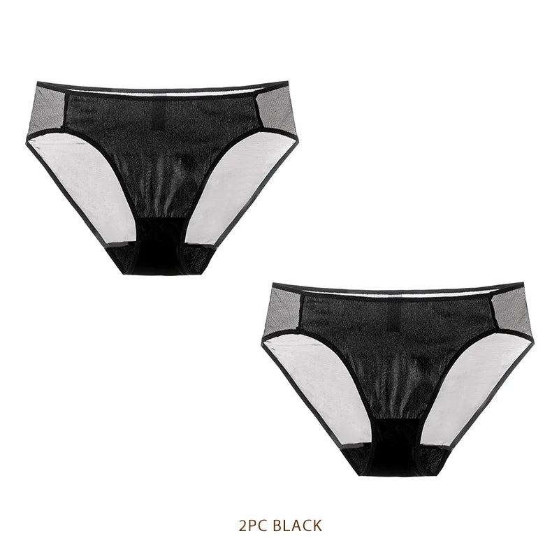 3 бр./партия Менструални бикини за жени с много обилно течение на менструация, бельо с висока талия, устойчиви на протичане, комплект за момичета