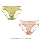 1AGreen1CameoPink / XL / 2pcs