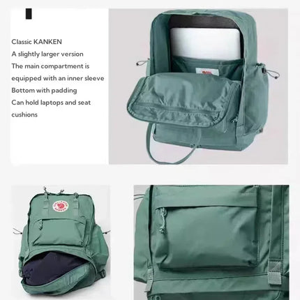 Fjallraven Backpack classics Outlong, многофункционална чанта за лаптоп с висок капацитет, за мъже и жени, 18 л