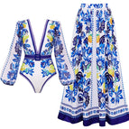 Swimsuit and skirt 3 / M