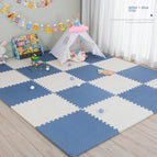 White and Blue / 8 Pieces
