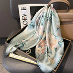 see chart 19 / Real silk 65x65cm