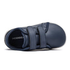 Детски обувки HOBIBEAR за момчета и момичета с широк връх, минималистични маратонки, леки, с кукички, от изкуствена кожа