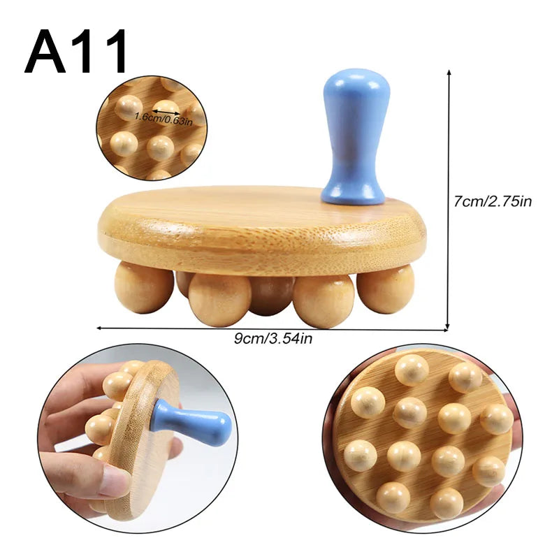 Инструменти за дървесна терапия за оформяне на тялото, дървени инструменти за масаж, лимфен дренажен масажор, инструменти за оформяне на тялото, дървени инструменти за гуа ша
