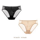 1Black1Nude / L / 2pcs