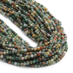 Indian Agate / 2mm about 175pcs