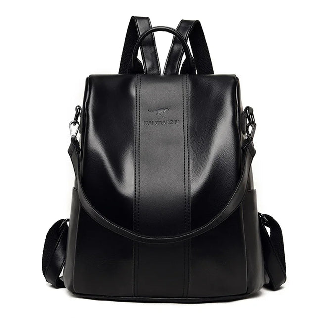 Дамска раница за пътуване Mochila Feminina, дамска кожена раница против кражба, висококачествена чанта за тийнейджърки