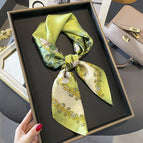 see chart 42 / Real silk 65x65cm
