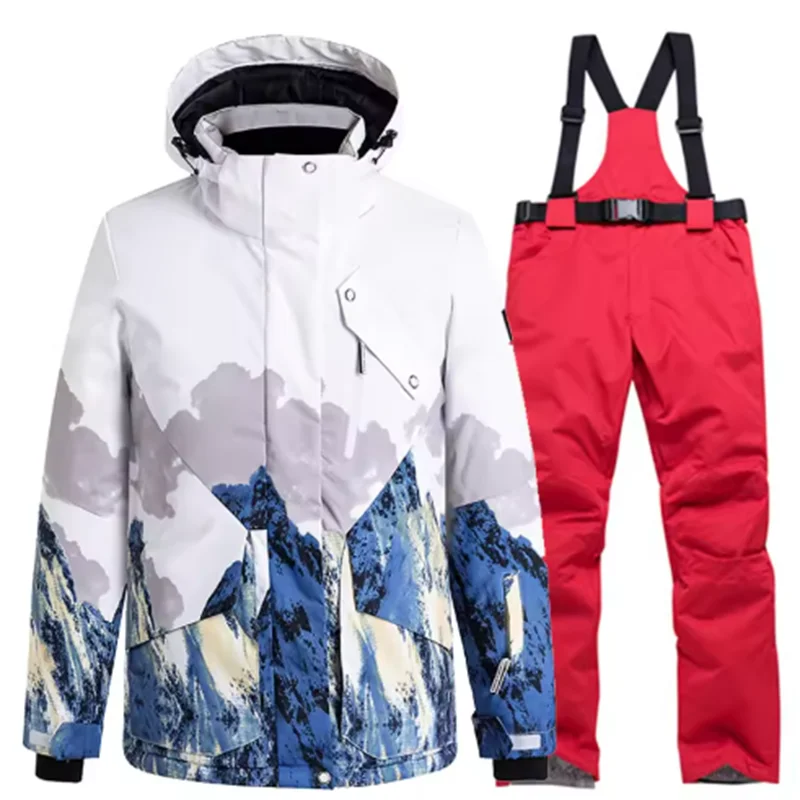 Комплекти за сняг за мъже и жени, костюм за сноуборд, ски дрехи Perfect Moment, ски яке и панталон, костюм за сноуборд, неженски