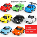 8 Pcs Cars 02 / One Size