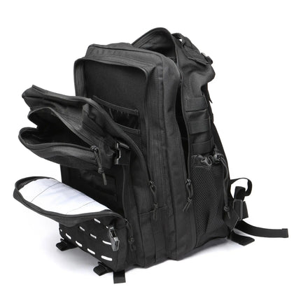 25L/50L Тактическа раница, ловна MOLLE раница, фитнес зала за мъже, EDC раница за туризъм на открито, вещица с 2 държача за бутилки