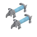 M / 2pcs Grey elephant