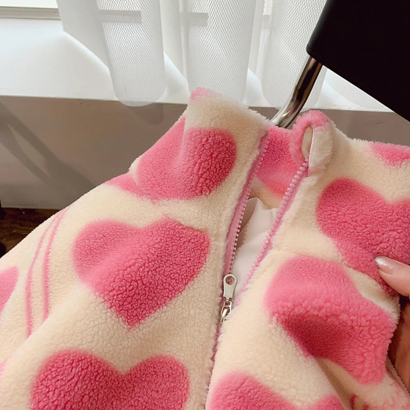 2 3 4 5 6 7 8 години Плюшено яке за момичета, есенно и зимно, топло, връхно облекло, модно коледно палто за малки принцеси, детски дрехи