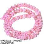 rose pink / 8x4mm about 120pcs