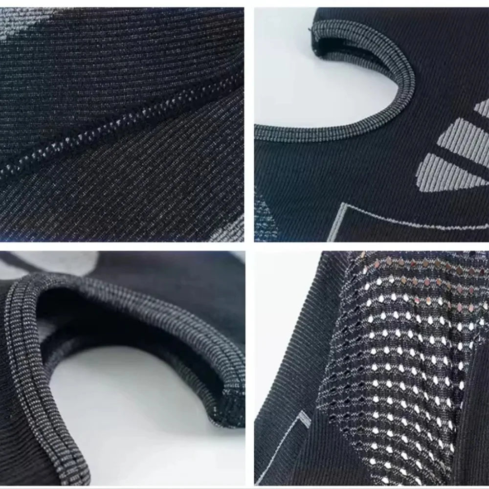 Мъже и жени, студоустойчив термо шал, зимна ски шапка, балаклава, маска за цялото лице, ски, колоездене, лов, глава, врата, каска, лайнер, шапка