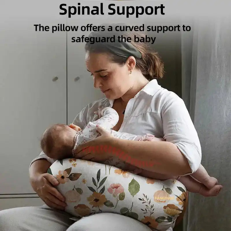 PANGDUBE Многофункционална бебешка възглавница за кърмене Възглавница за кърмене U-образна възглавница за бременни Възглавница за кърмене Бебешка възглавница за кърмене