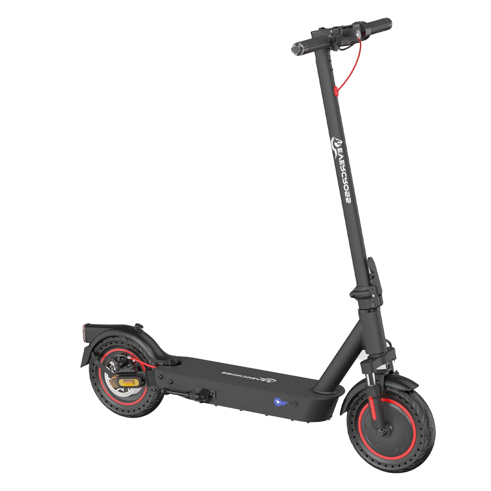 Електрическа тротинетка EVERCROSS TECH EV10K Pro за възрастни, 10 инча, сгъваема, управление чрез приложение, 500W мотор, батерия 410WH
