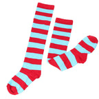 7-12Y Детски Коледни Косплей Чорапи Есенно-Зимни Плетени До Коляното Дълги Детски Чорапи за Момчета и Момичета