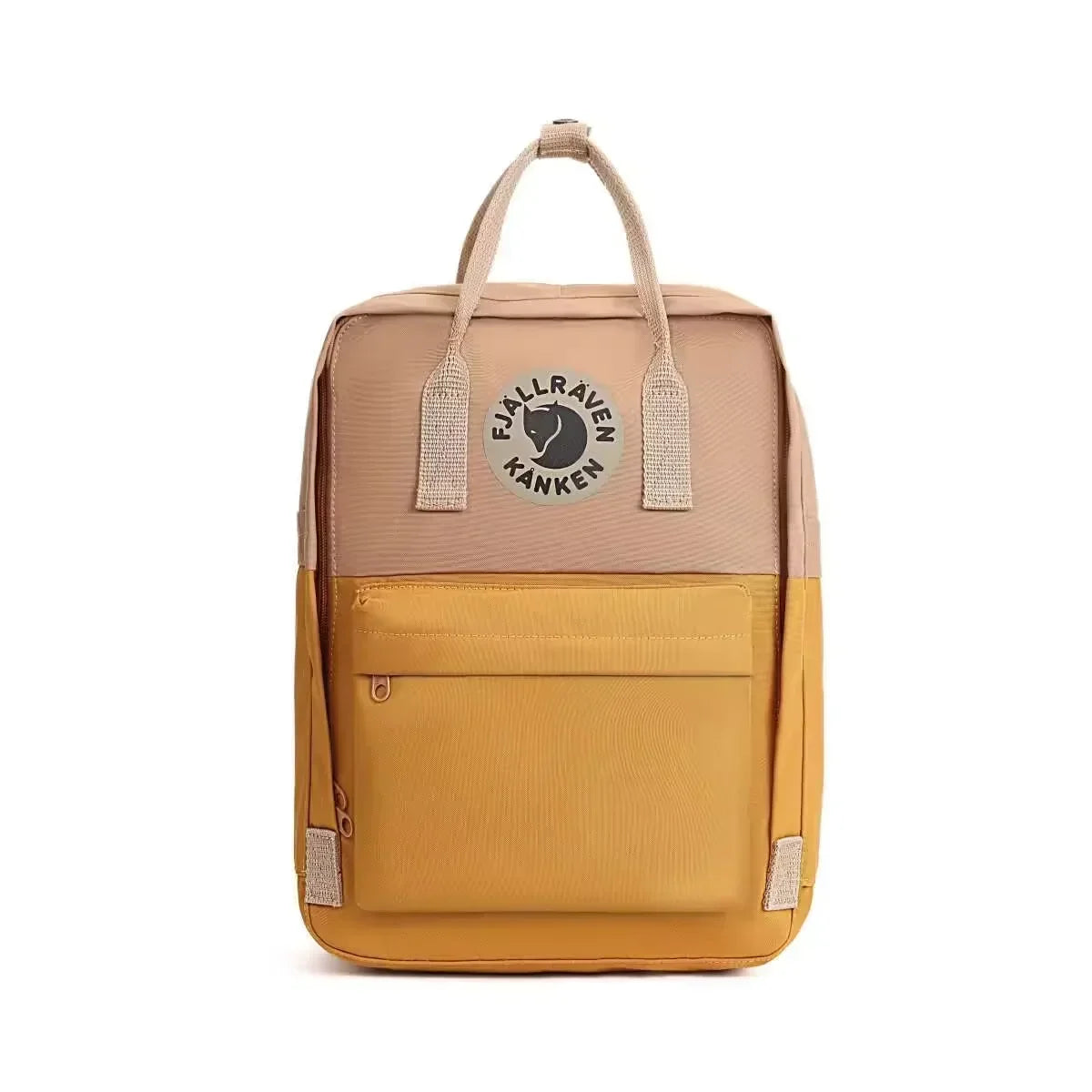 Минималистична раница Fjallraven, многофункционална спортна студентска раница, водоустойчива чанта за компютър, цветни блокове