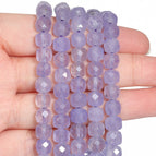light lavender jade / 7-8mm about 45pcs