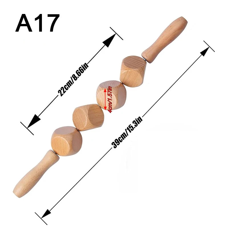 Инструменти за дървесна терапия за оформяне на тялото, дървени инструменти за масаж, лимфен дренажен масажор, инструменти за оформяне на тялото, дървени инструменти за гуа ша