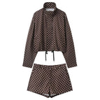 Brown Dot Suit / XS