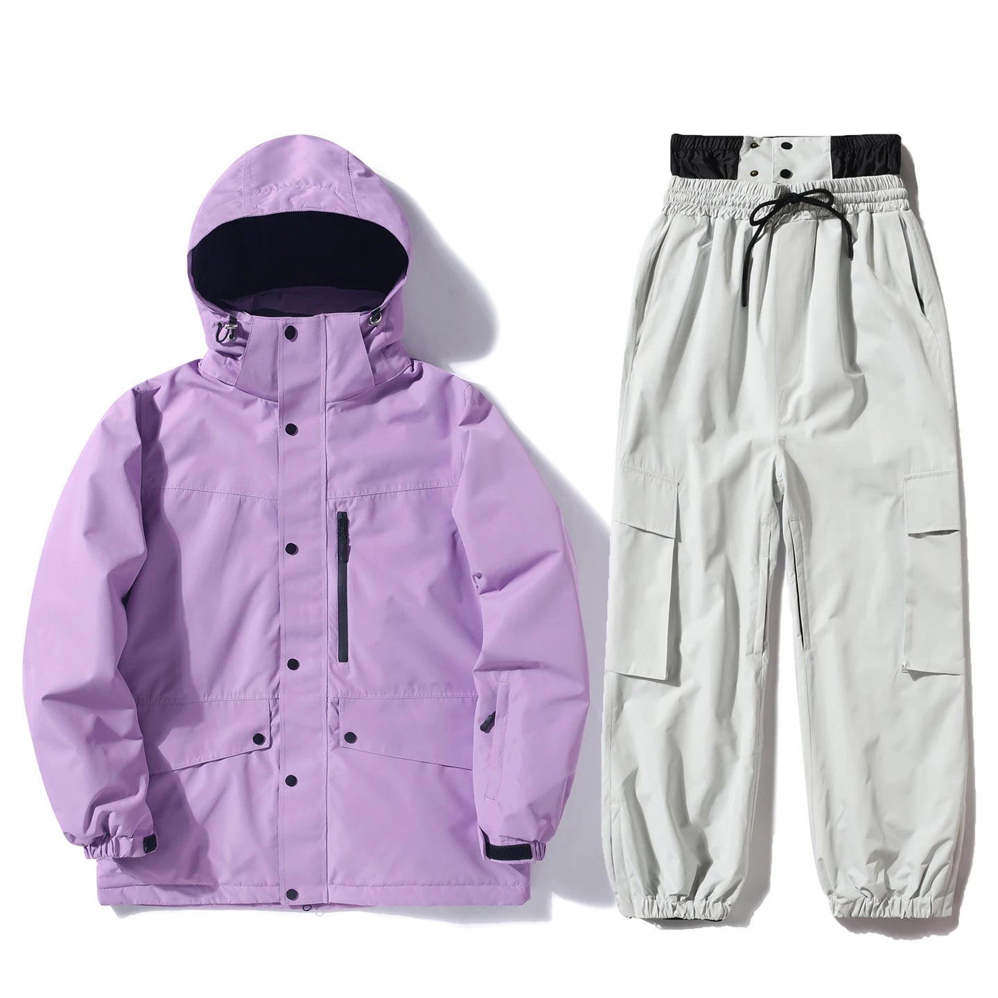 Ски дрехи за жени и мъже, ски якета, комплекти за сноуборд, ски яке и панталон, зимен костюм за дейности на открито, за жени без секс