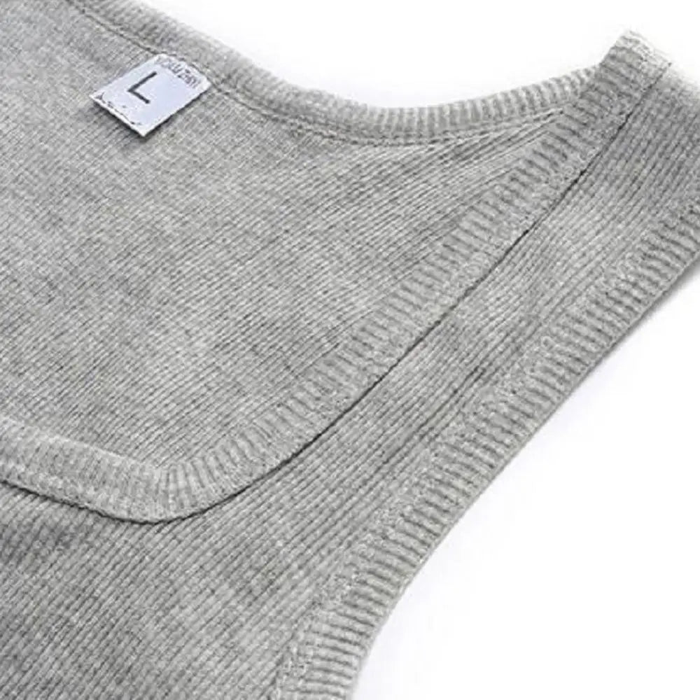 Гореща разпродажба на летни мъжки дрехи, дамски основен еластичен потник от чист памук, без ръкави, мъжка тениска, бодибилдинг, фитнес, тениска