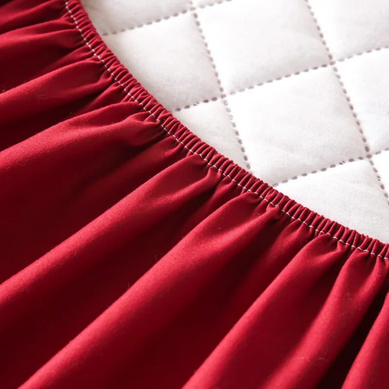 Водоустойчив калъф за матрак, противоакари, мек, удобен, дишащ, с регулируем чаршаф, без калъфка за възглавница