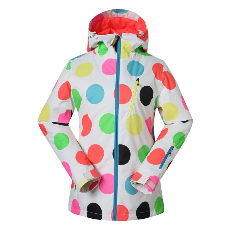 GSOU SNOW, Дамски, Зимни ски якета, Снежно облекло, Костюм за сноуборд, Водоустойчиво палто, Ски дрехи, За момичета, По-евтино почистване