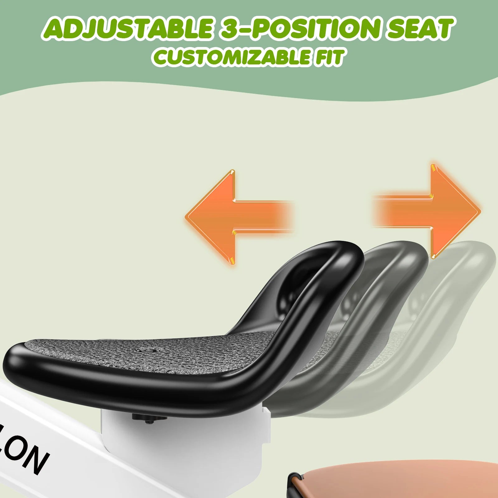 3-колесен бебешки балансиращ велосипед без педали, играчка тротинетка, детски плъзгащ се учебен велосипед с регулируема височина на седалката за 2-5 години