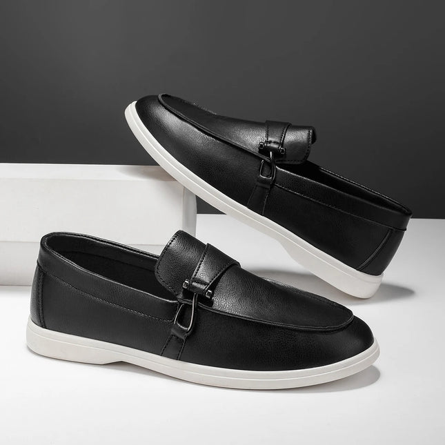 Нови мъжки кожени обувки 2025 - издръжливи, удобни, дишащи и стилни