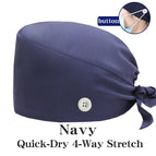 Navy Buttons / One Size