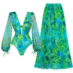 Swimsuit and skirt 2 / L