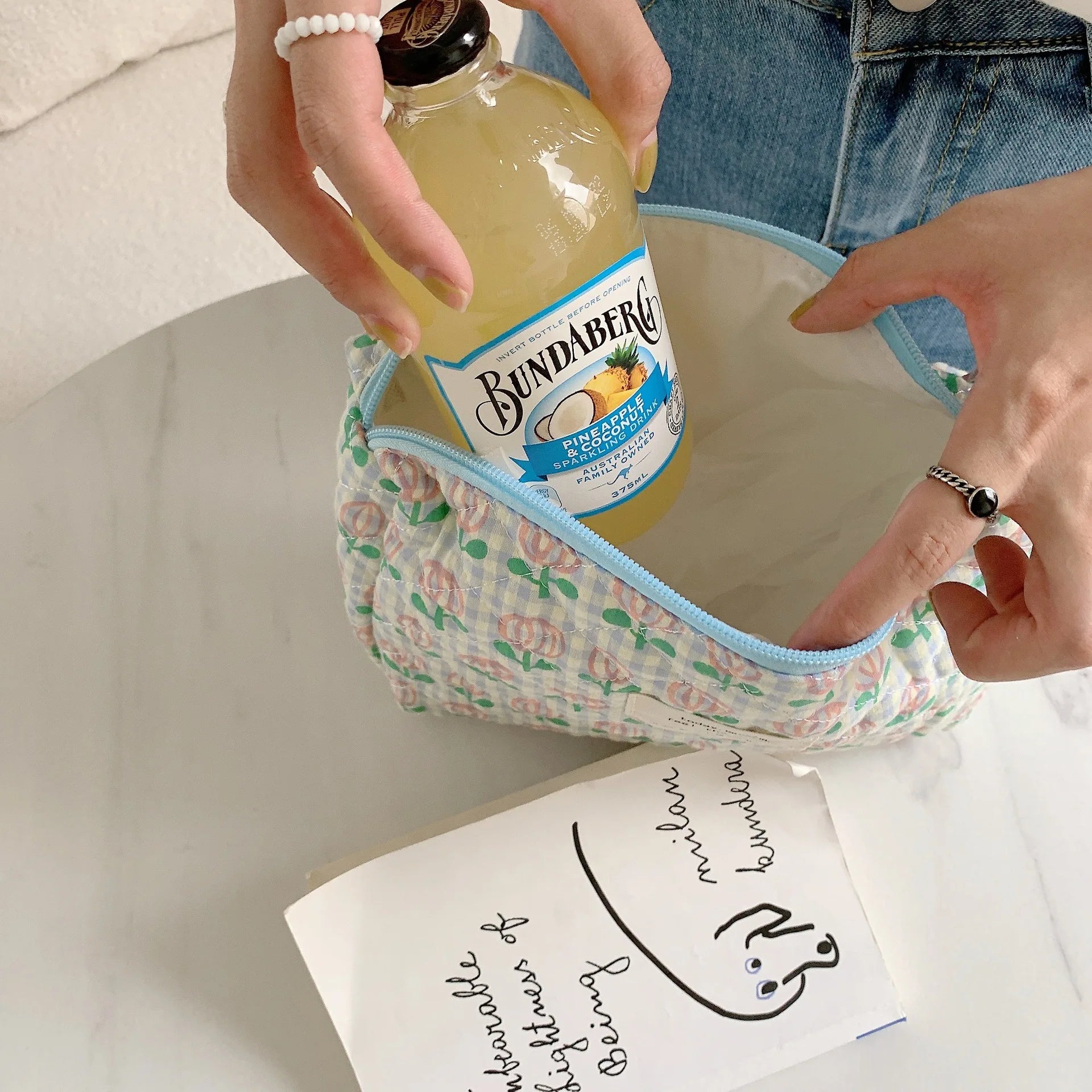 Бебешка чанта за пелени с карикатурен принт, чанта за пелени с цип, чанта за носене, чанта за пътуване, чанта за съхранение на пелени на открито, многофункционална чанта за съхранение